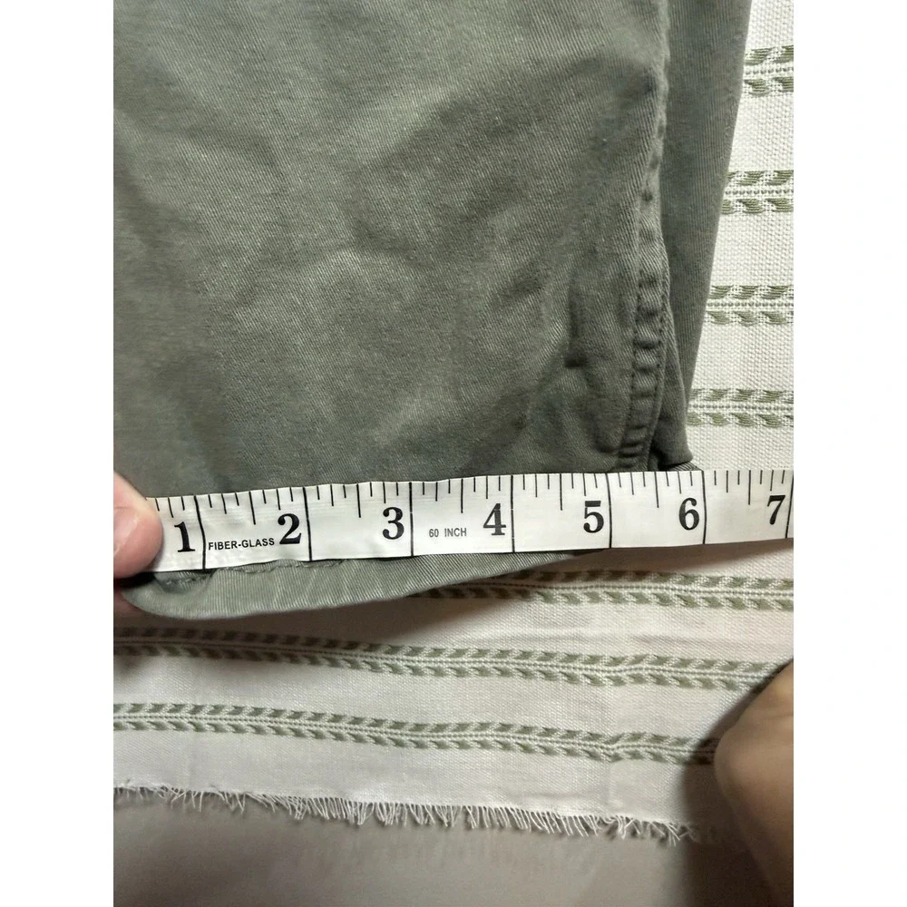 GAP Men's Slim Fit Jeans Green Denim Cotton Mid Rise Light Wash 5-Pocket